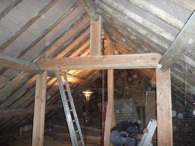 Renforcement d'une vieille charpente
