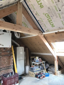 Création d'une ferme de charpente (à Overijse) pour renforcer la toiture